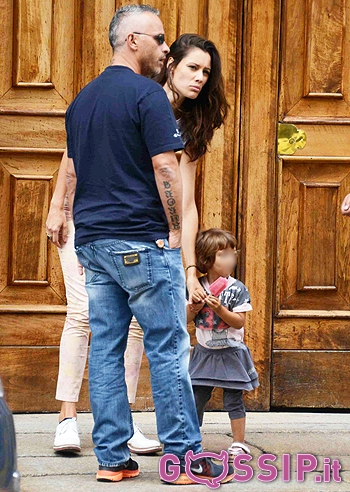 Eros con Marica e Raffaella Maria di nuovo a Milano