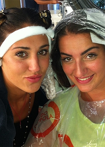 Cecilia Rodriguez, con Adelaide da Coppola