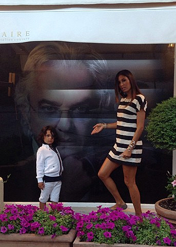 Eli Gregoraci con Falco sono 'Billionarie'