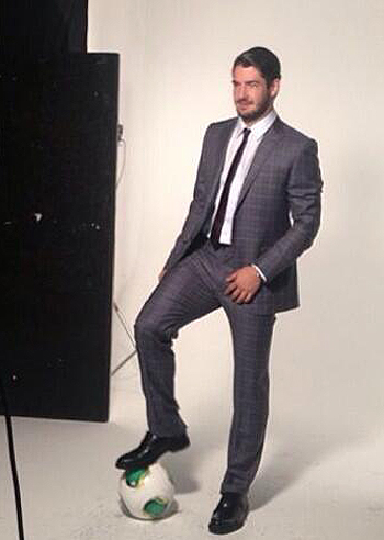 Alexandre Pato, super fashion davanti all'obiettivo