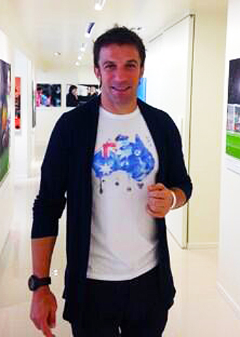 Alex Del Piero, ultimo giorno a Torino