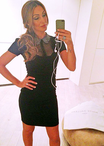 Anna Tatangelo, un look per le nozze Anna Tatangelo, un look per le nozze