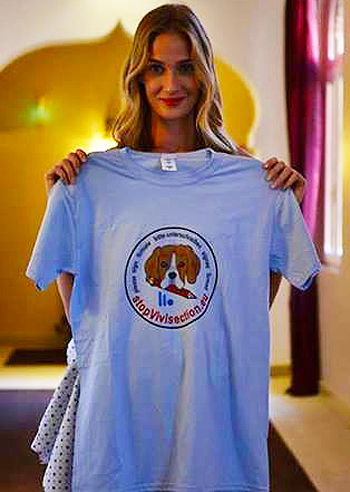 Eva Riccobono contro la vivisezione