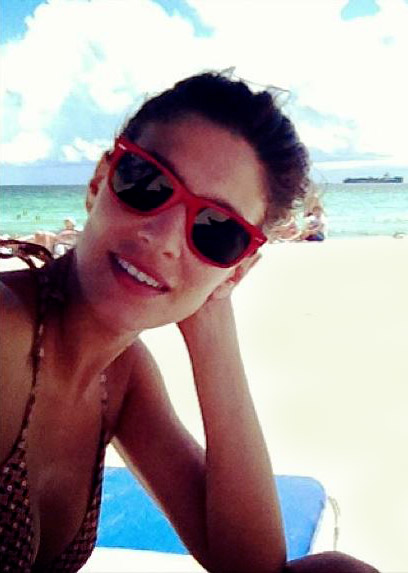 Giulia Bevilacqua, finalmente in vacanza Giulia Bevilacqua, finalmente in vacanza