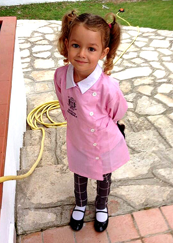 Primo giorno di scuola per Jennifer