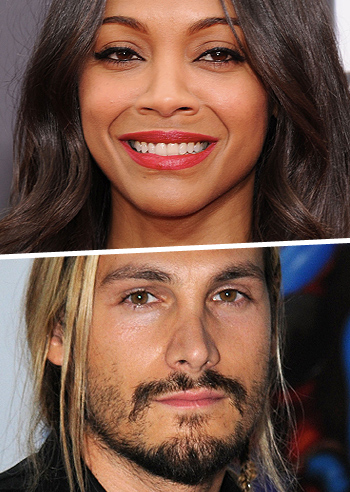 Zoe Saldana sposa in segreto Zoe Saldana sposa in segreto