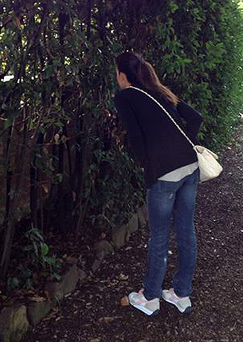 Laura Torrisi e il primo giorno d'asilo