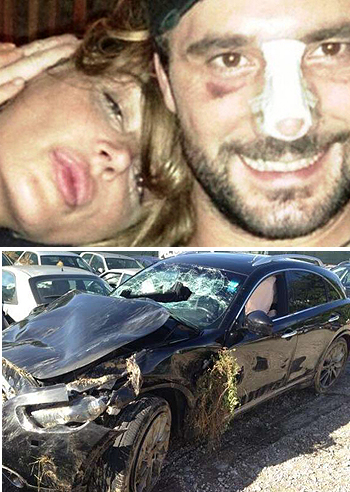 Incidente stradale per Nina Moric