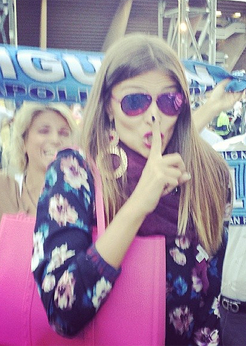 Cristina Chiabotto 'infiltrata' al San Paolo