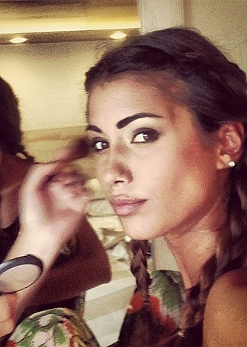 Fede Nargi a Formentera per lavoro Fede Nargi a Formentera per lavoro