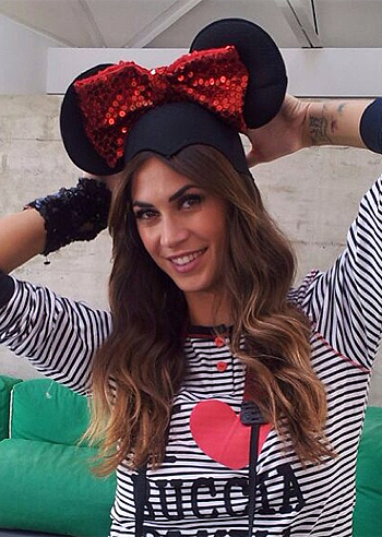 Melissa Satta, una dolce Minnie