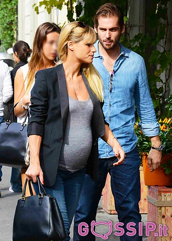 Michelle Hunziker con Aurora, Tomaso e Lilly