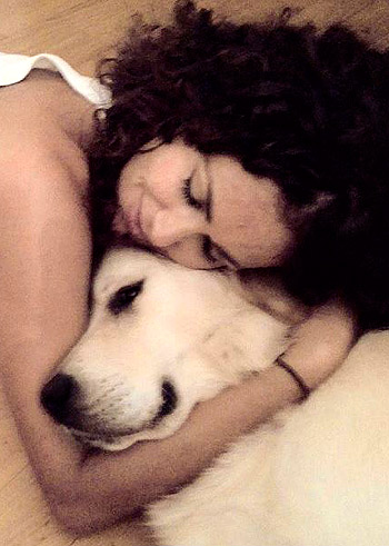 Ninna con cagnolone per Samantha