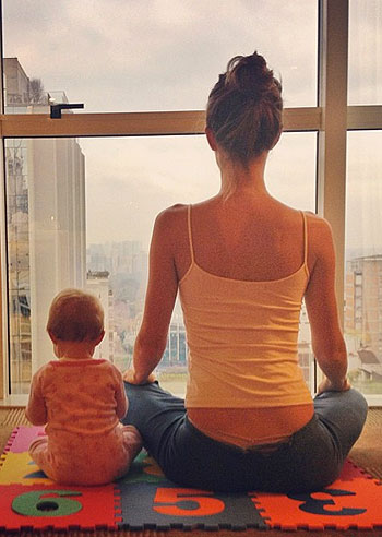 Gisele Bundchen, meditazione con Vivian Lake