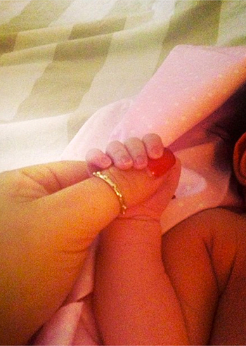 Guenda Tavassi, è nata Chloe!