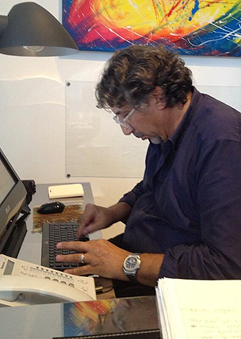 Lucio Presta a tutto lavoro