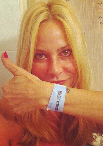 Stefania Orlando al Muccassassina