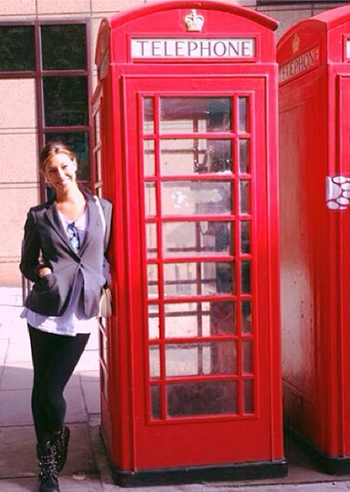 Belen Rodriguez a Londra