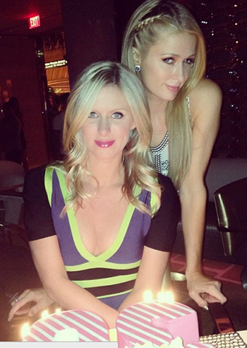 Paris Hilton, buon compleanno Nicky