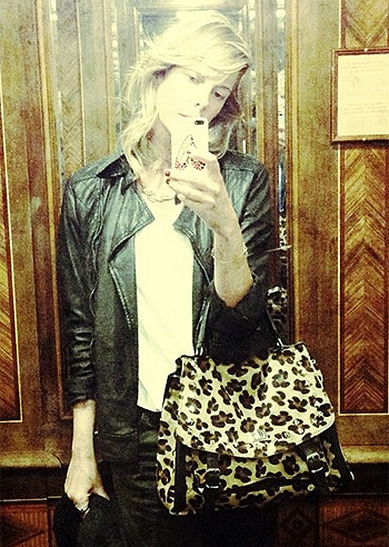 Alessia Marcuzzi a Milano per 'Fashion Style'