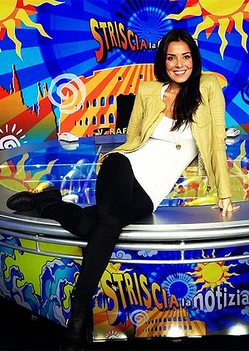 Alessia Reato, 'Striscia' nel cuore Alessia Reato, 'Striscia' nel cuore