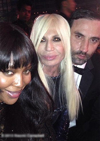 Naomi, Donatella and Co mondani