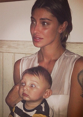 Belen, cena con Stefano e Santiago Belen, cena con Stefano e Santiago