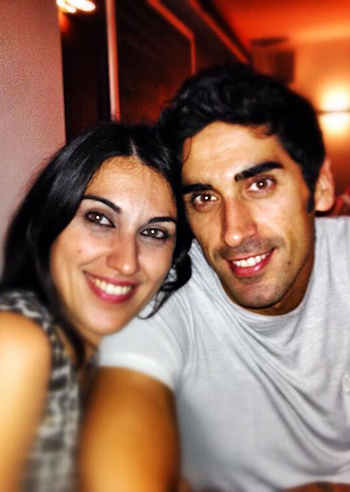 Filippo Magnini, con Laura due gocce d'acqua