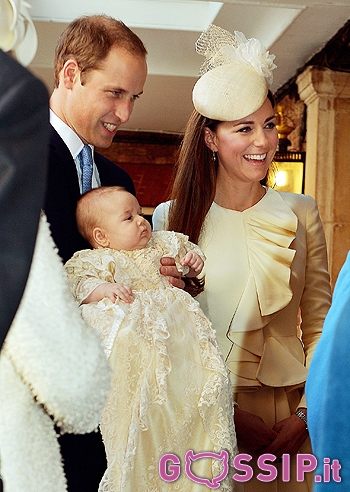 William e Kate battezzano George