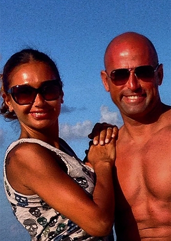 Stefano Bettarini romantico a Miami