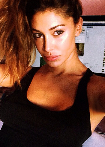 Belen Rodriguez, total relax...