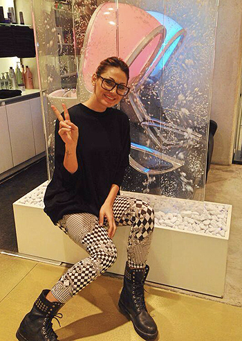 Anna Tatangelo, work in progress