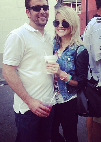 Jamie Lynn Spears con il fidanzato