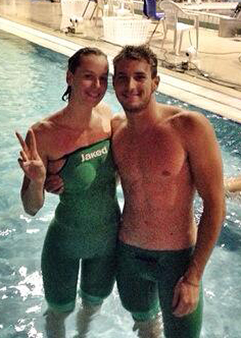 Fede Pellegrini, verde speranza con Di Giorgio