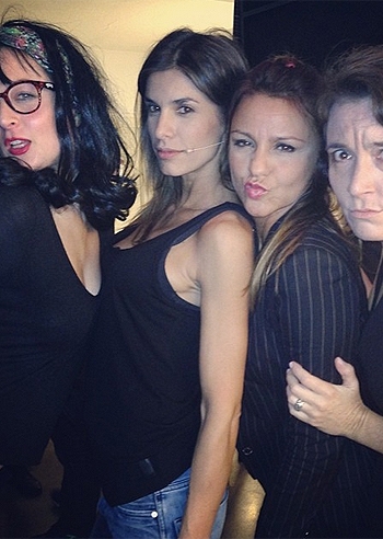 Eli Canalis, riunioni e poi sul palco