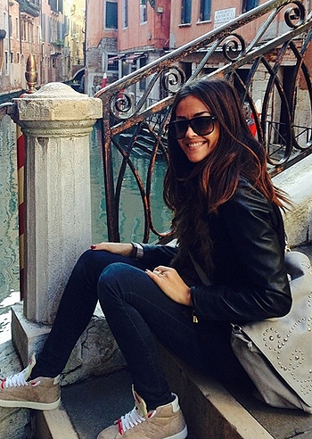 Giorgia Palmas, week veneziano con Sofia