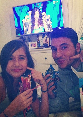 Umberto D'Aponte, giocherellone con Gaia