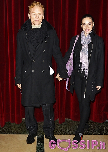 Michele Carfora felice insieme ad Azzurra