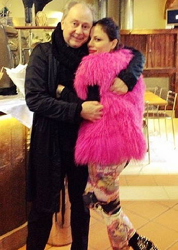 Naike Rivelli, pranzo con 'Lelino'