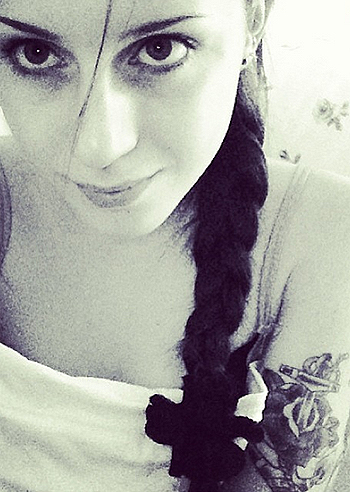 Asia, la figlia della Mosetti già tatuata Asia, la figlia della Mosetti già tatuata