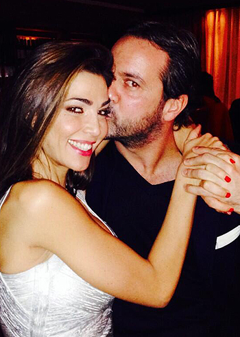 Cecilia Capriotti, bacio con Gianluca