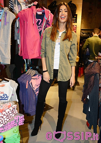 Federica Nargi, prove in camerino