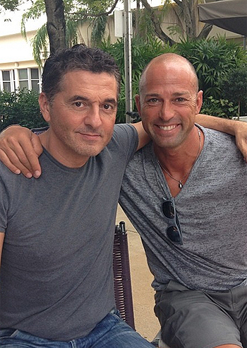 Stefano e Teo, amici a Miami