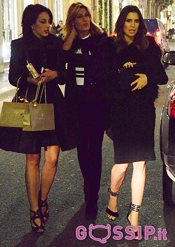 Claudia Galanti, shopping con Raffaella Zardo Claudia Galanti, shopping con Raffaella Zardo