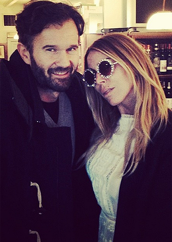 Guenda Canessa a pranzo con Cracco