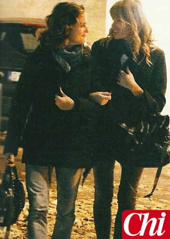 Chiara Giordano, serena a cena con la Marcuzzi Chiara Giordano, serena a cena con la Marcuzzi