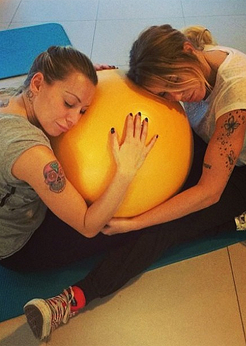 Karina e Guenda, che fatica la palestra!