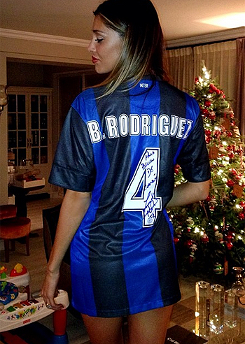 Belen Rodriguez, una sexy nerazzurra
