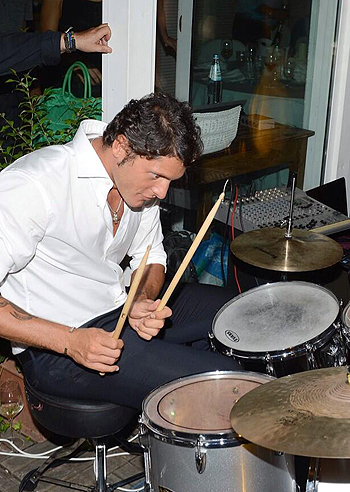 Aldo Montano alla batteria