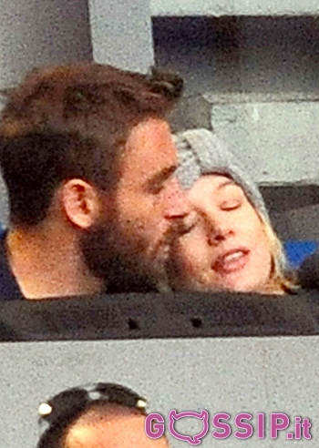 Daniele De Rossi in tribuna con Sarah Daniele De Rossi in tribuna con Sarah